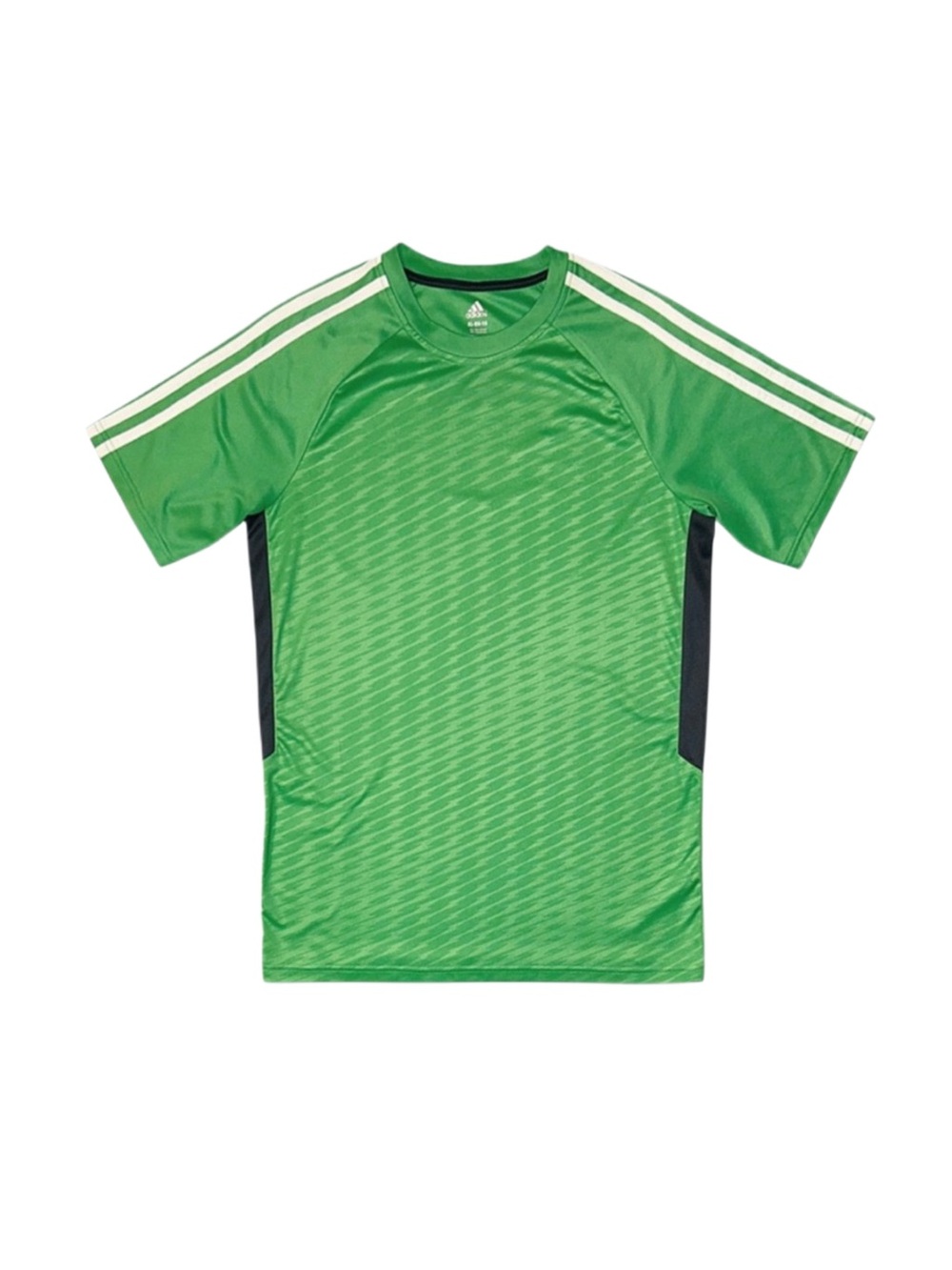 ADIDAS Boy's Green Short Sleeve Shirt X-Large 18